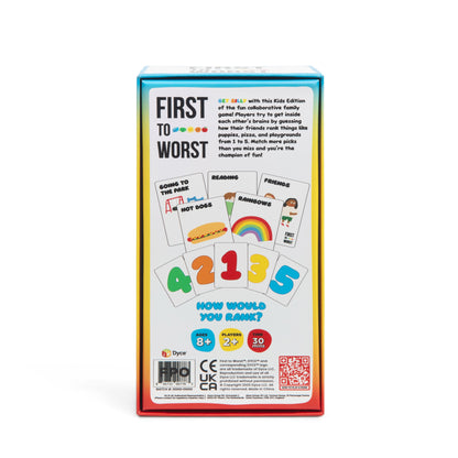 First to Worst - Kids Edition