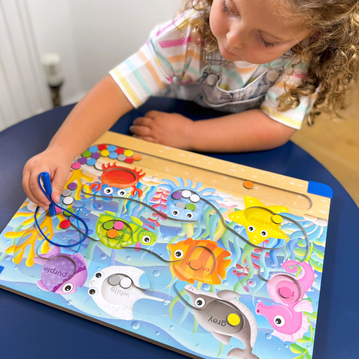 Sort & Learn Magnetic Puzzles - Colours Sea