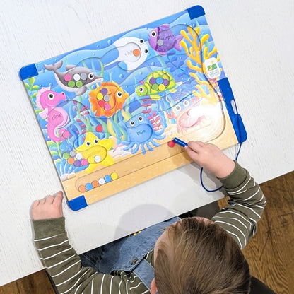 Sort & Learn Magnetic Puzzles - Colours Sea