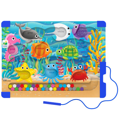 Sort & Learn Magnetic Puzzles - Colours Sea