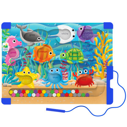 Sort & Learn Magnetic Puzzles - Colours Sea