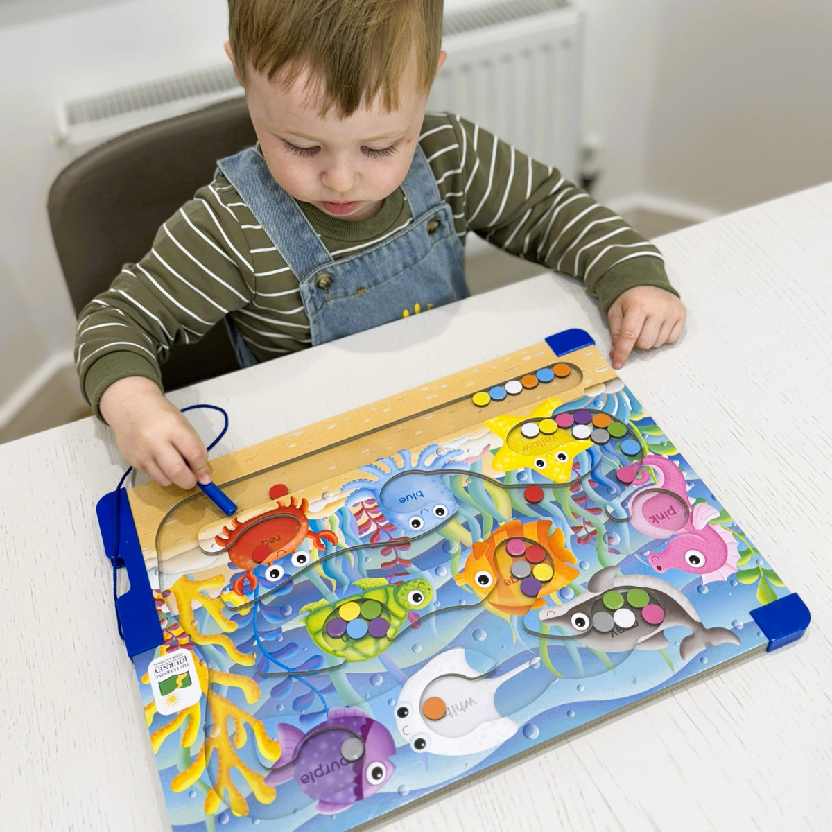Sort & Learn Magnetic Puzzles - Colours Sea