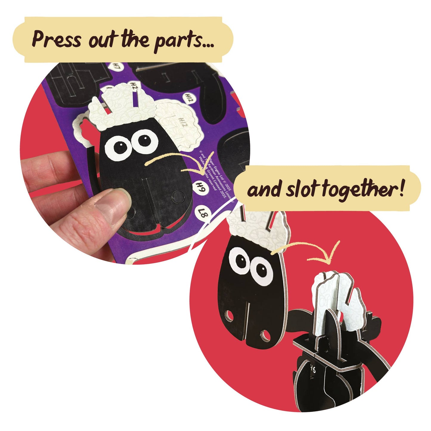 Build Your Own Wallace & Gromit, Shaun - Craft Kit