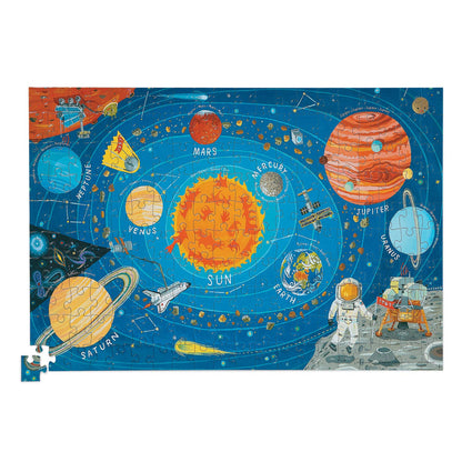 Crocodile Creek 200 Piece Space Puzzle with Poster