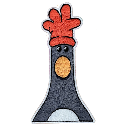 Wallace and Gromit - Feathers Head Sew On Patch