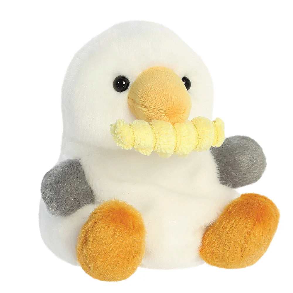 Palm Pals Buoy Seagull with Fry Soft Toy