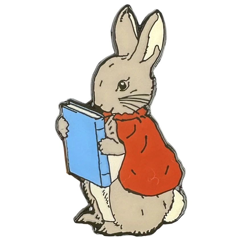 Peter Rabbit - Flopsy Bunny Pin Badge – The Forgotten Toy Shop