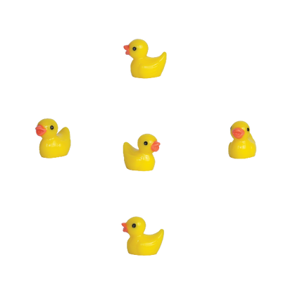 Dollhouse Miniatures - Tiny Ducks (Scale 1:12)