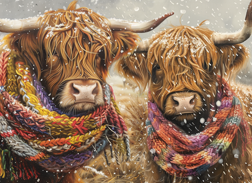 Brrr! 500 Piece Cobble Hill Puzzle + Poster