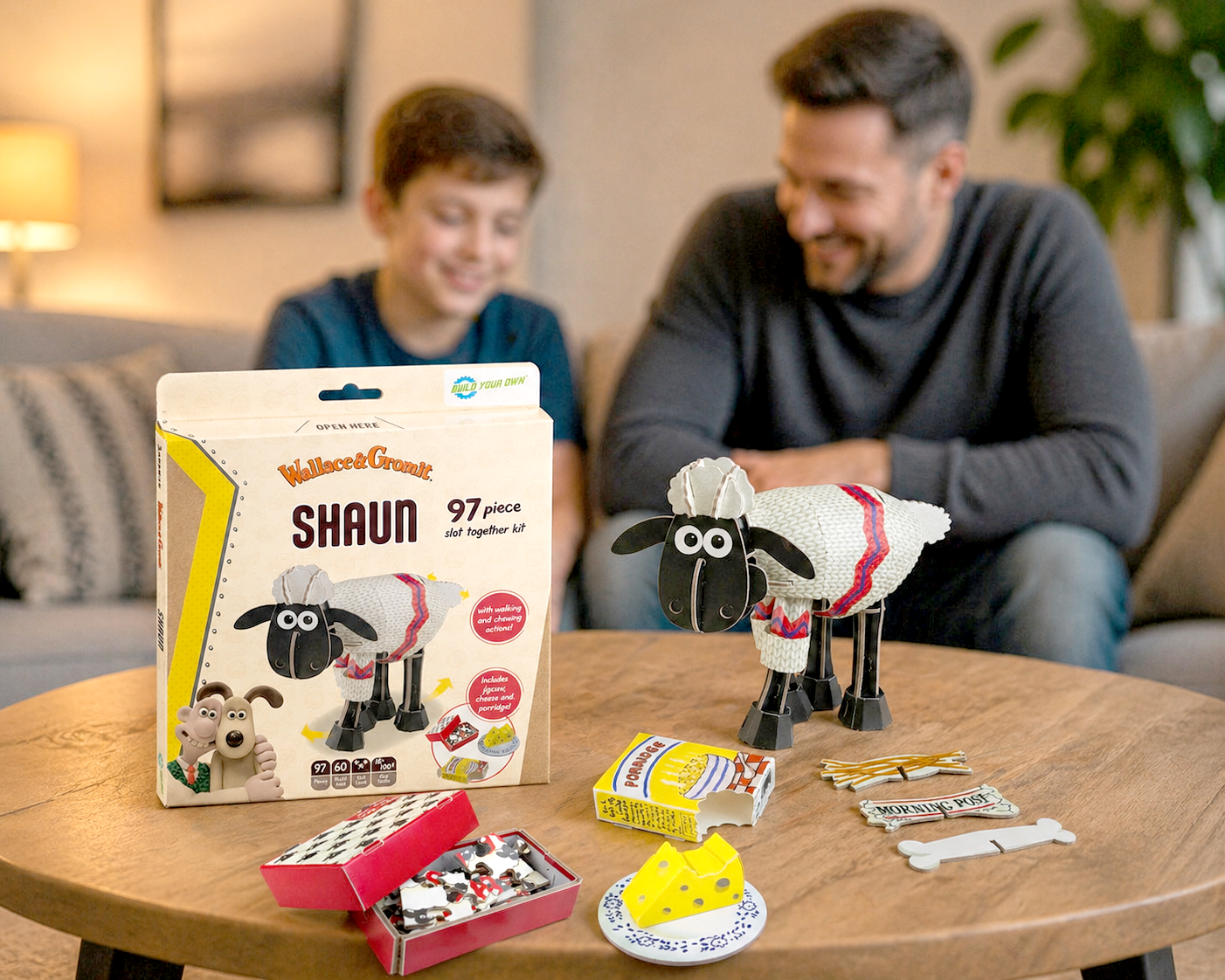 Build Your Own Wallace & Gromit, Shaun - Craft Kit
