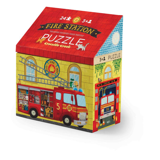 24pc Jigsaw Puzzle - Fire House
