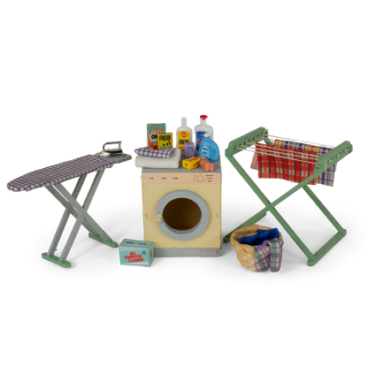 Sam & Julia - Mini Scene Kit - Laundry Day