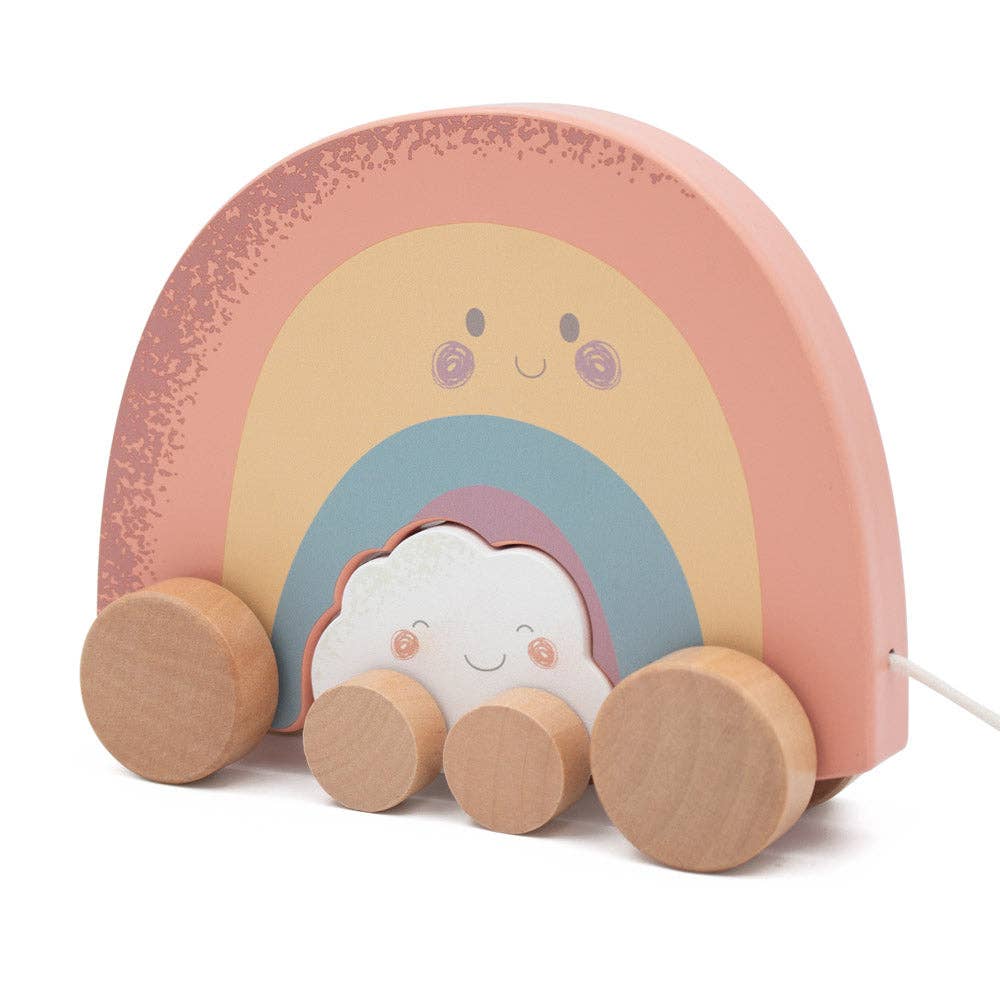 Pull Along Friends (Rainbow/Cloud)