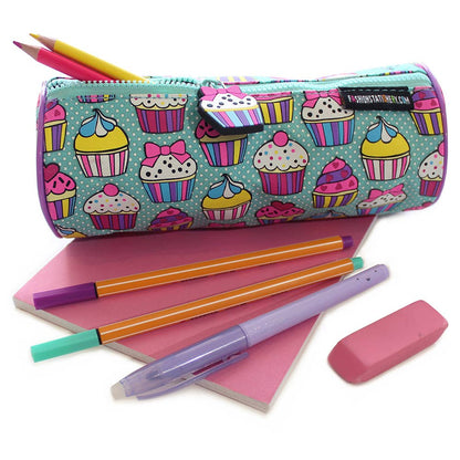 Pencil Case Mint Cupcakes