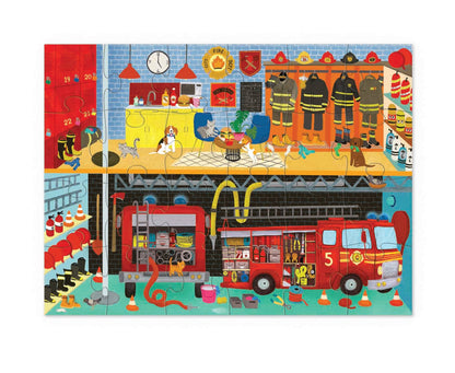 24pc Jigsaw Puzzle - Fire House