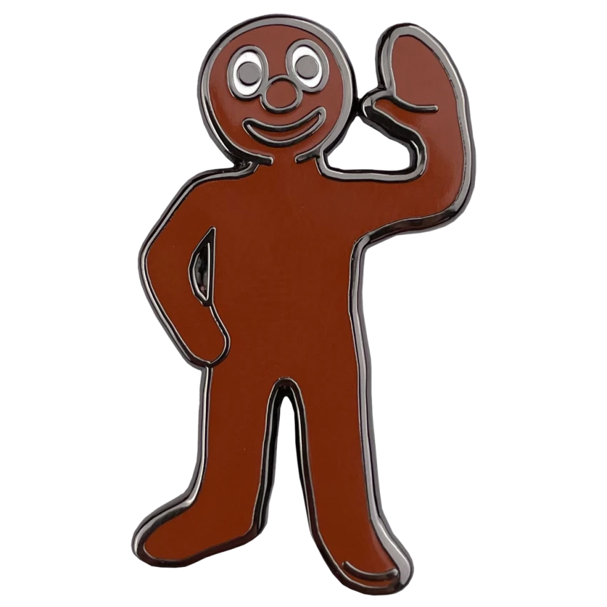 Morph Waving Pin Badge
