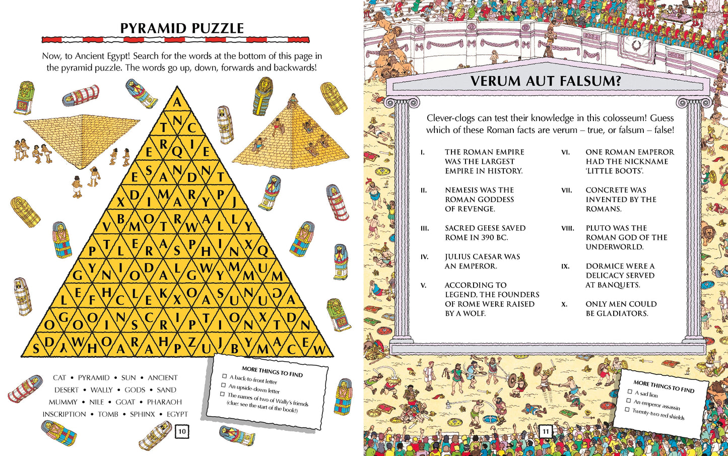 Where's Wally Through History Activity Book