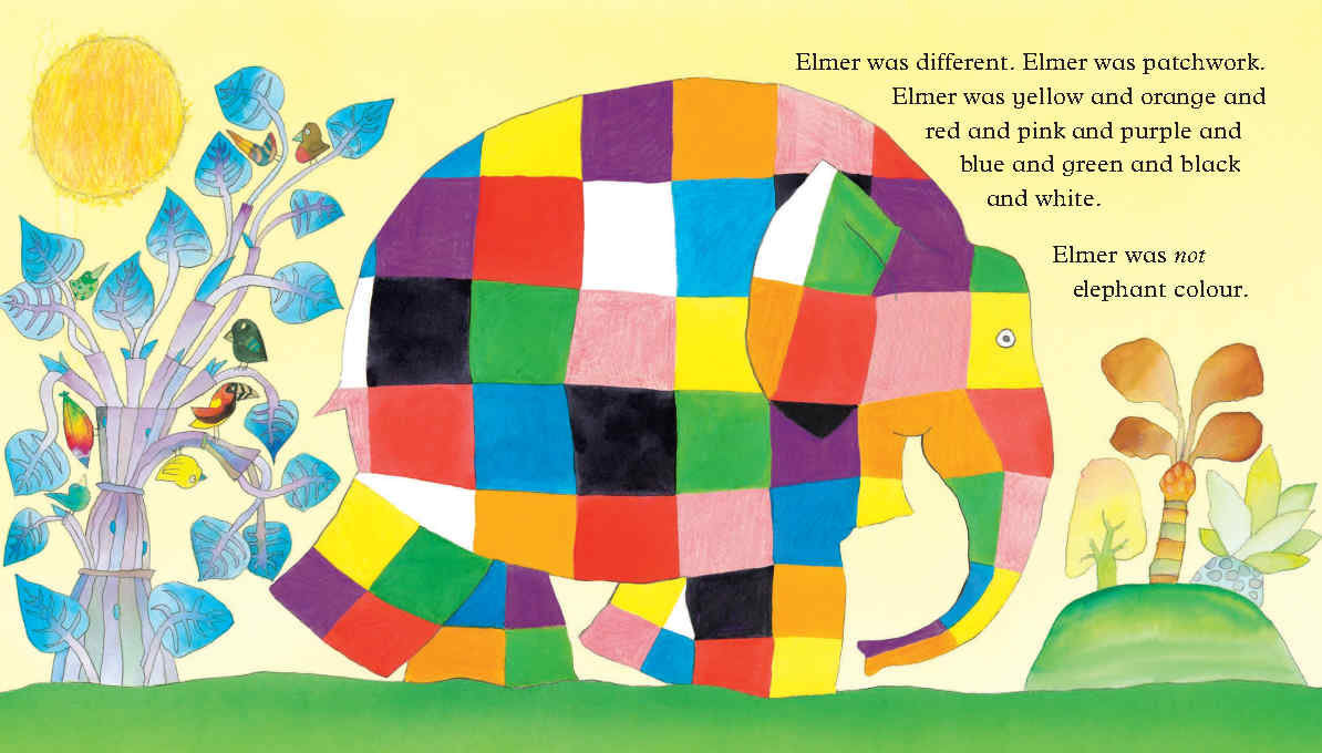 Elmer (Board Book)