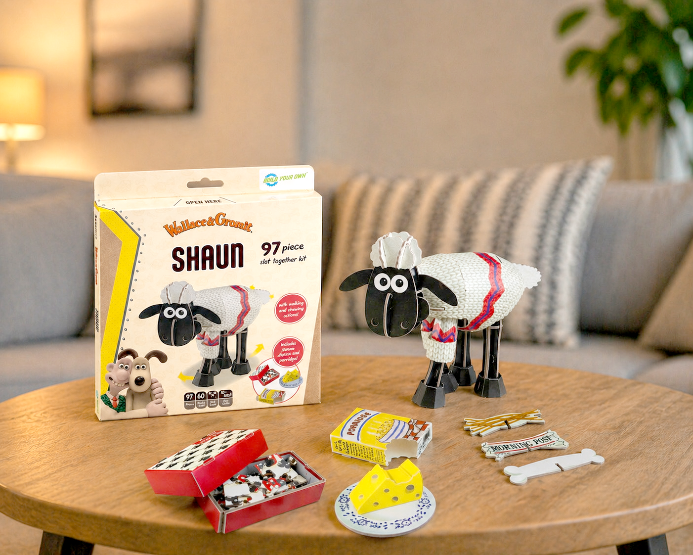 Build Your Own Wallace & Gromit, Shaun - Craft Kit