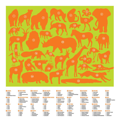 Crocodile Creek 100-pc Puzzle - Wild Animals