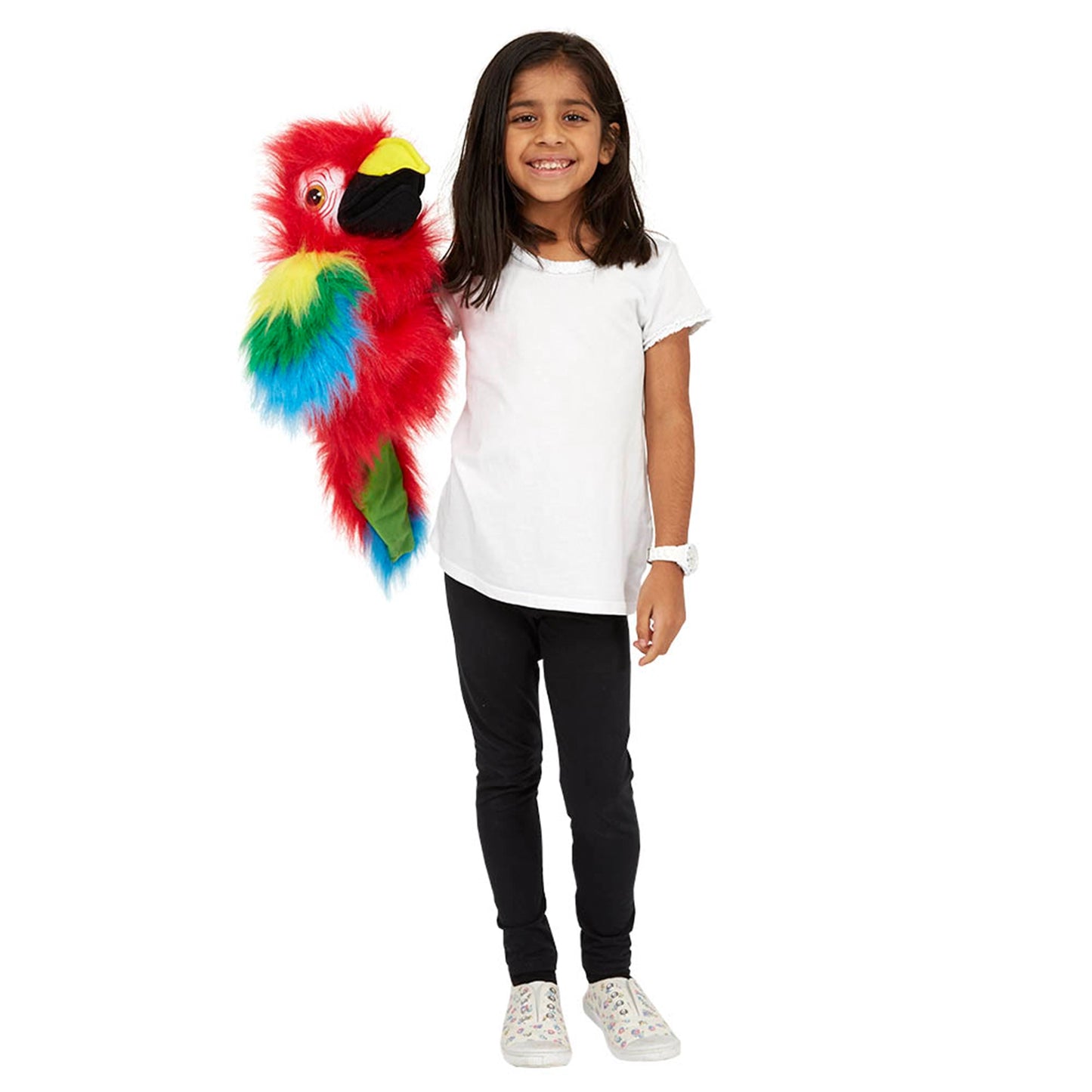 Large Bird Puppet - Amazon Macaw