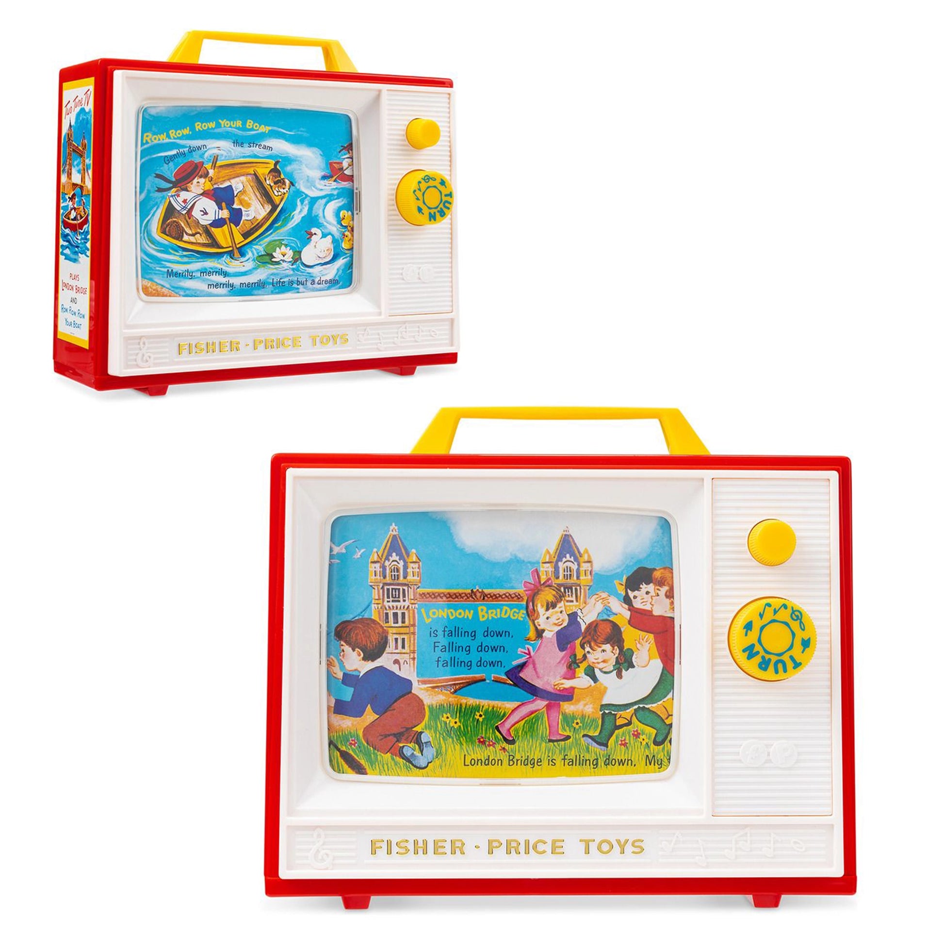 Fisher Price Classic Two Tune Television The Forgotten Toy Shop