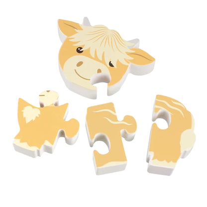 Highland Cow Puzzle