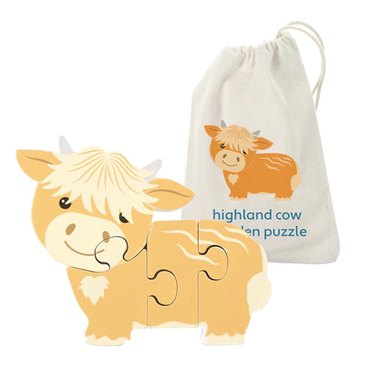 Highland Cow Puzzle