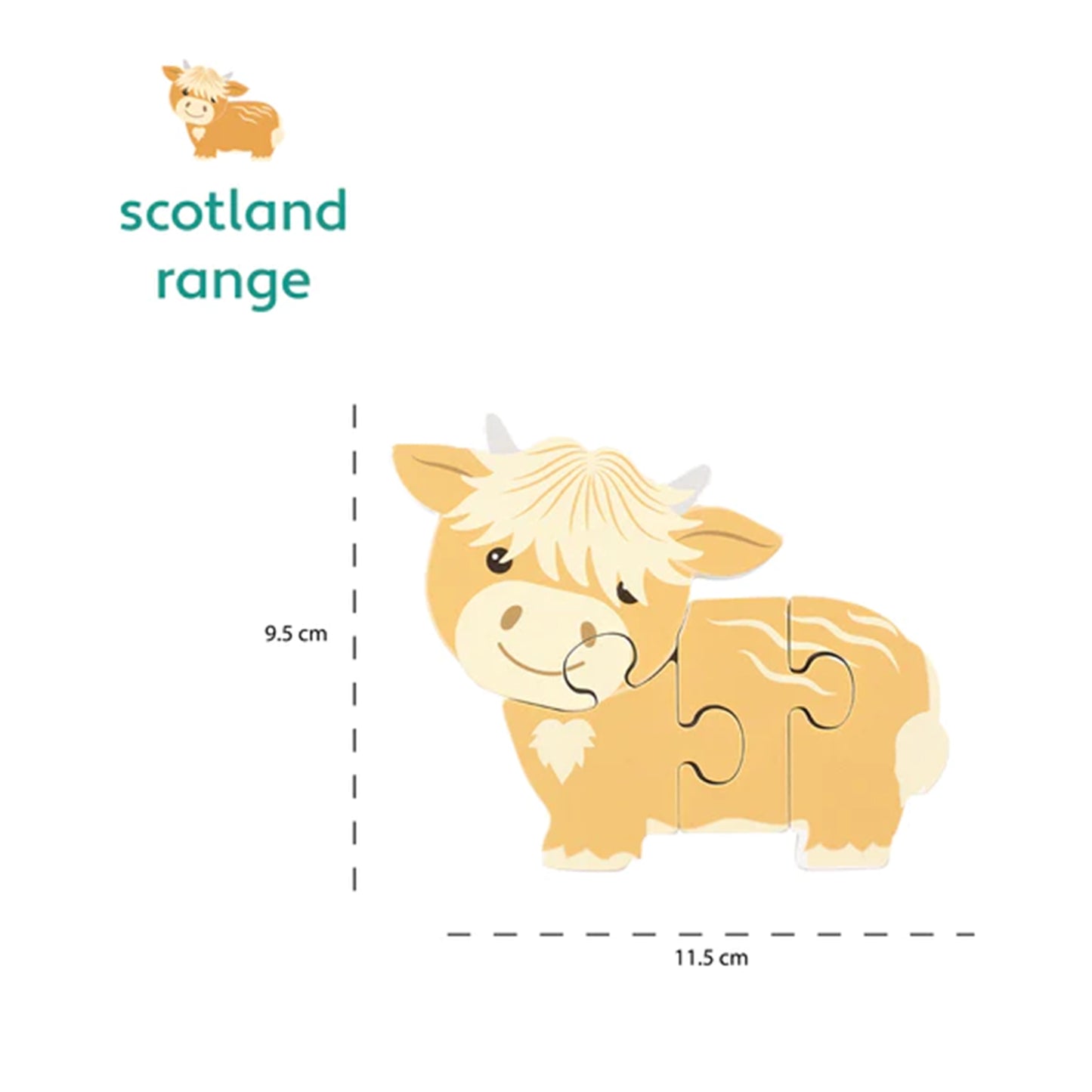 Highland Cow Puzzle