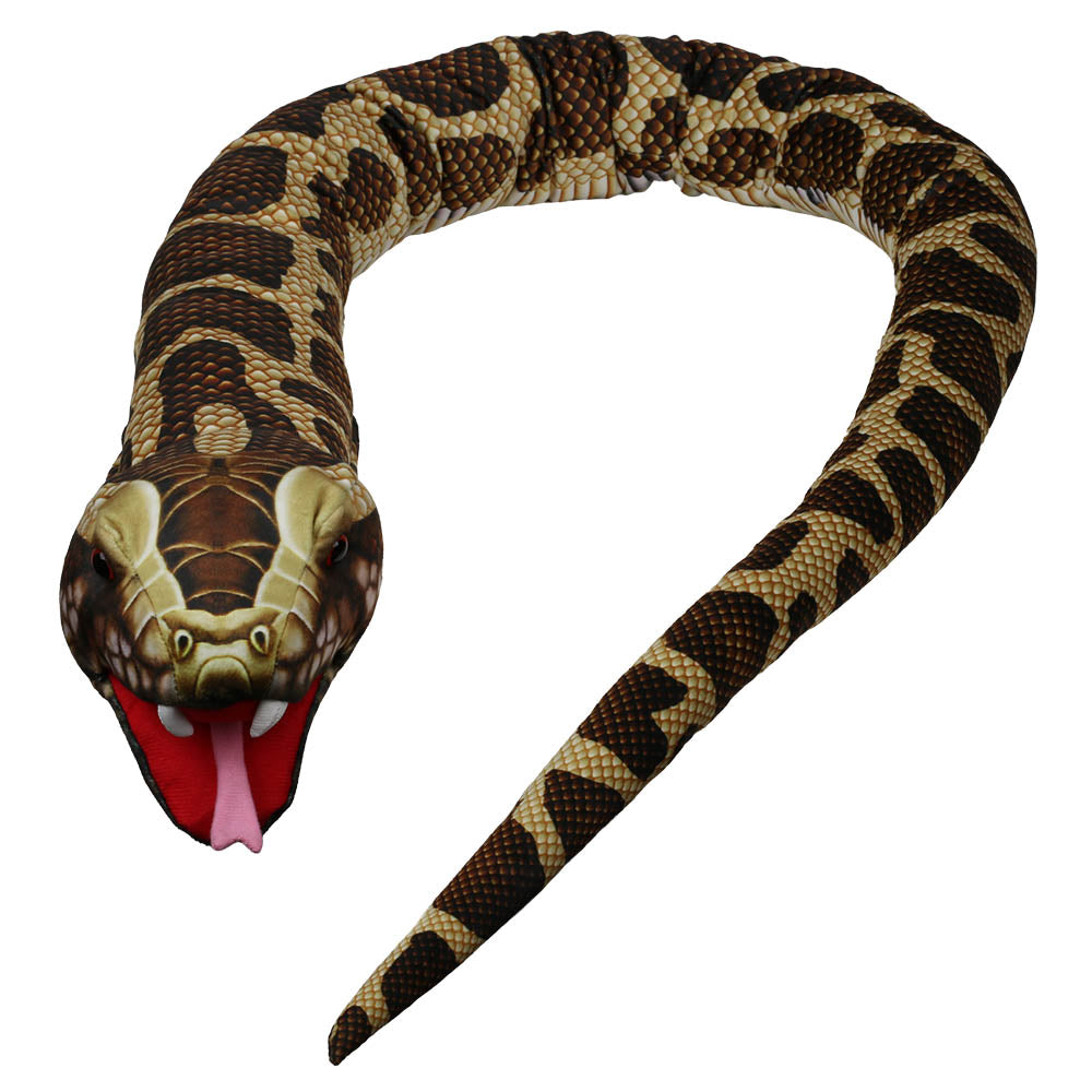 Large Creatures Puppet - Snake (Brown)