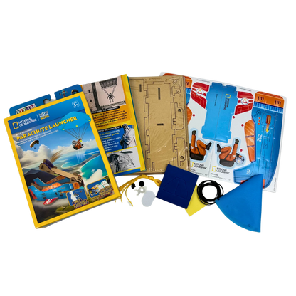 National Geographic Parachute Launcher Building Kit