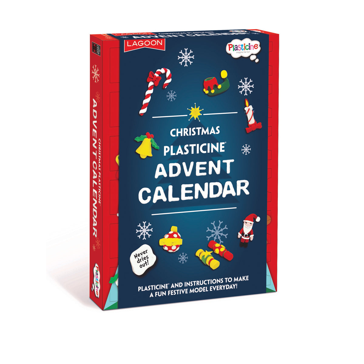 Plasticine Christmas Advent Calendar