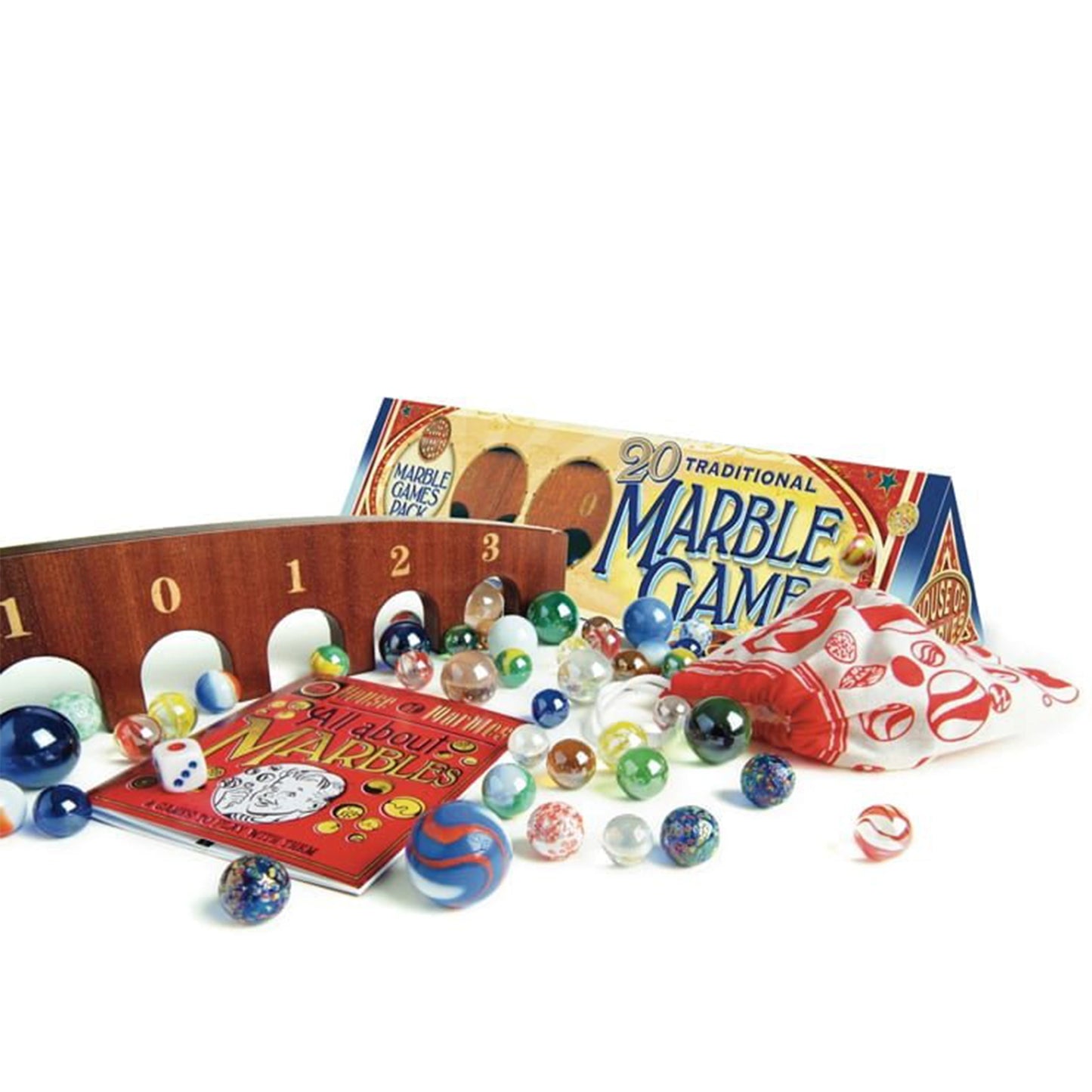 Marble Games Pack - House of Marbles - The Forgotten Toy Shop