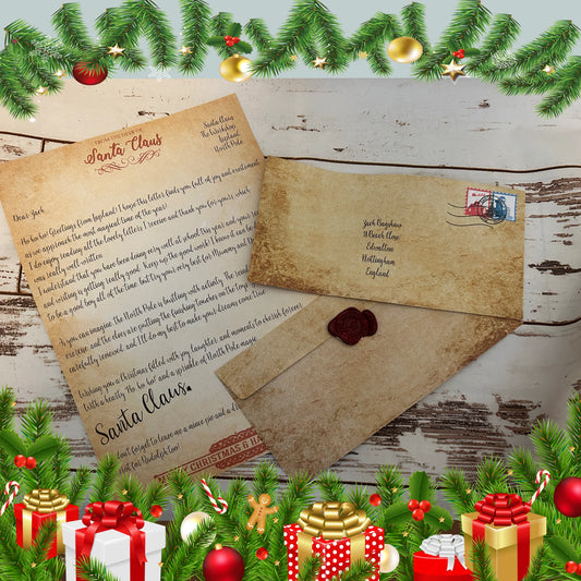 Personalised Letter from Santa - The Forgotten Toy Shop - The Forgotten Toy Shop