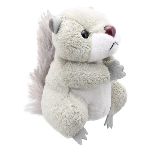 Squirrel (Grey) Finger Puppet - The Puppet Company - The Forgotten Toy Shop
