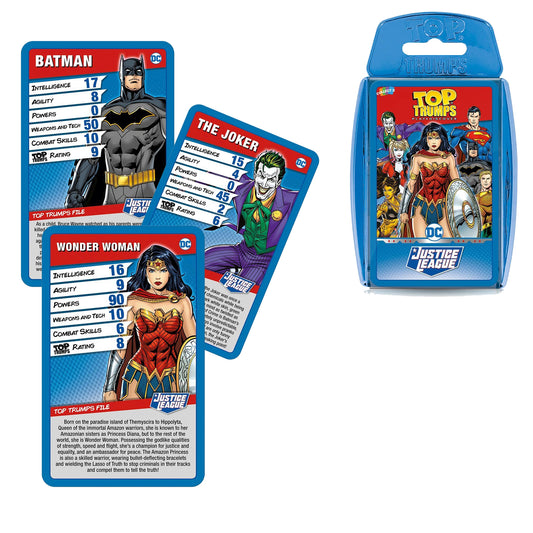 Top Trumps - DC's Justice League - Muddleit - The Forgotten Toy Shop