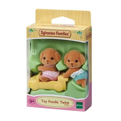 Sylvanian Families Toy Poodle Twins
