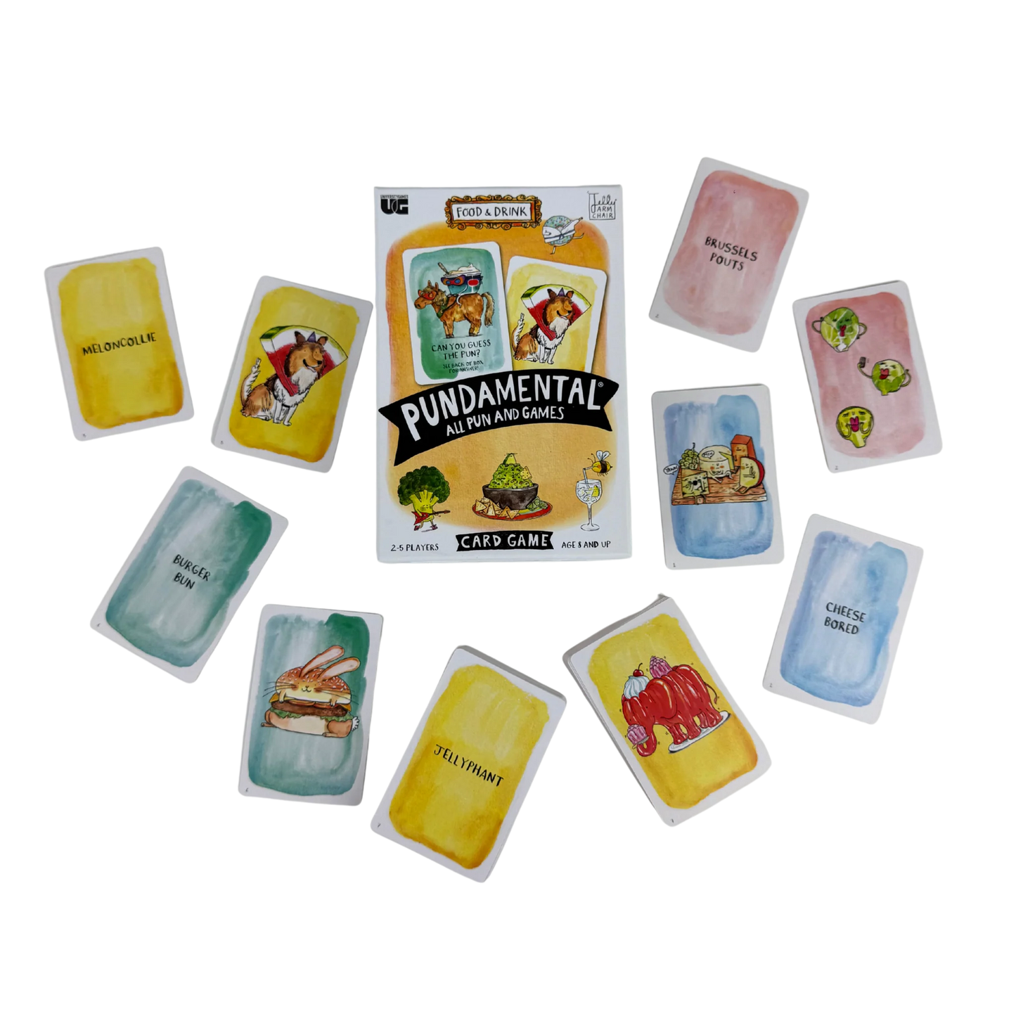 Pundamental - All Pun and Games Card Game - Food & Drink Edition