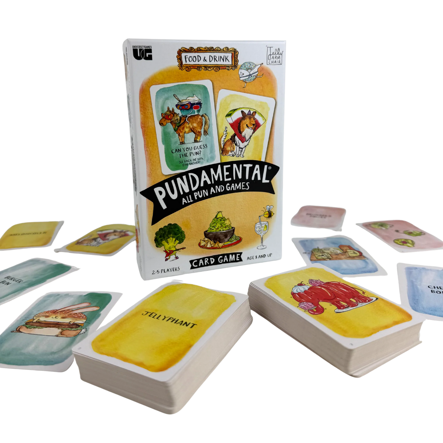 Pundamental - All Pun and Games Card Game - Food & Drink Edition