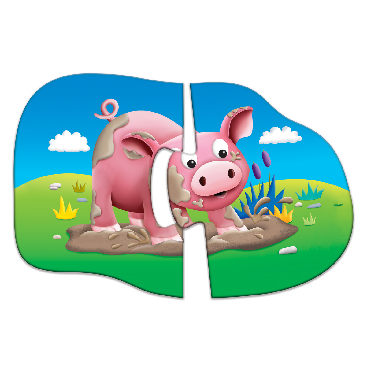 My First Puzzle Sets 4-In-A-Box Puzzles - Farm