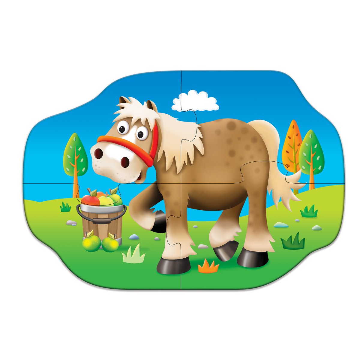 My First Puzzle Sets 4-In-A-Box Puzzles - Farm