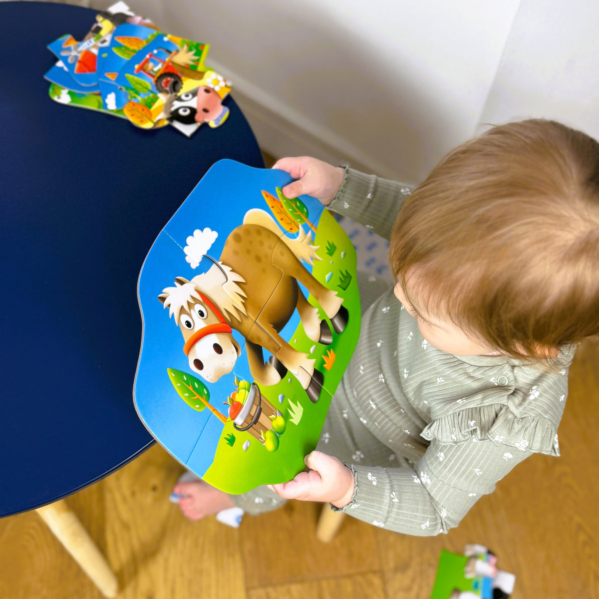 My First Puzzle Sets 4-In-A-Box Puzzles - Farm