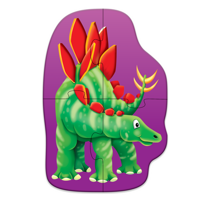 My First Puzzle Sets 4-In-A-Box Puzzles - Dino