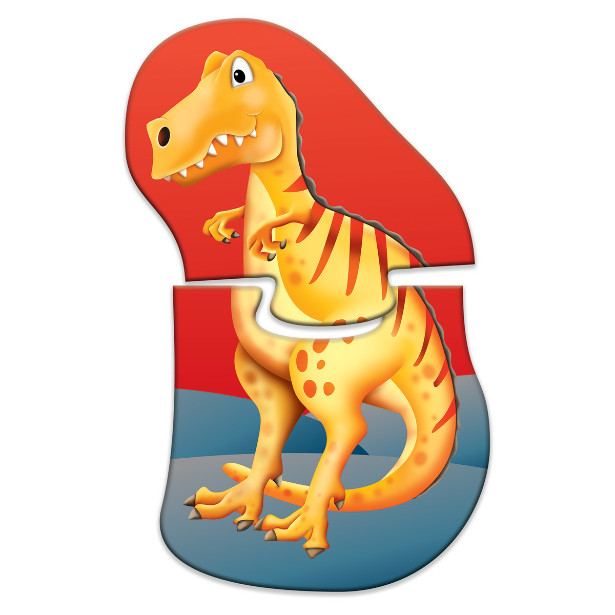 My First Puzzle Sets 4-In-A-Box Puzzles - Dino