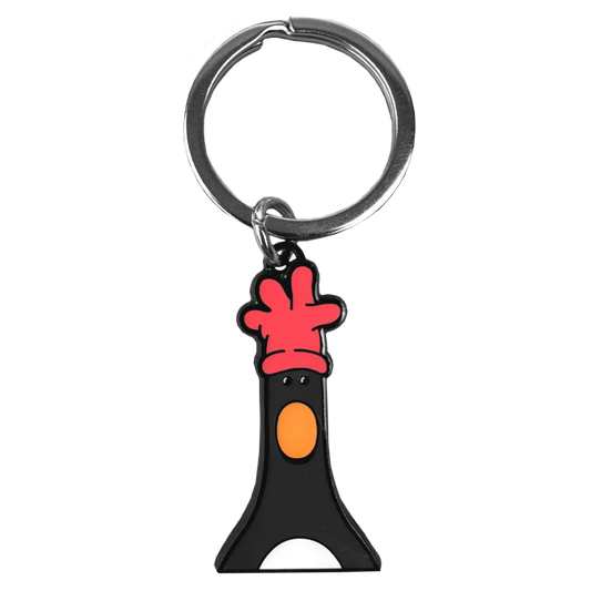 Wallace and Gromit - Feathers Head Keyring
