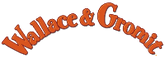 Wallace & Gromit logo in orange on a white background