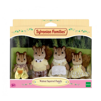 Sylvanian Families Walnut Squirrel Family