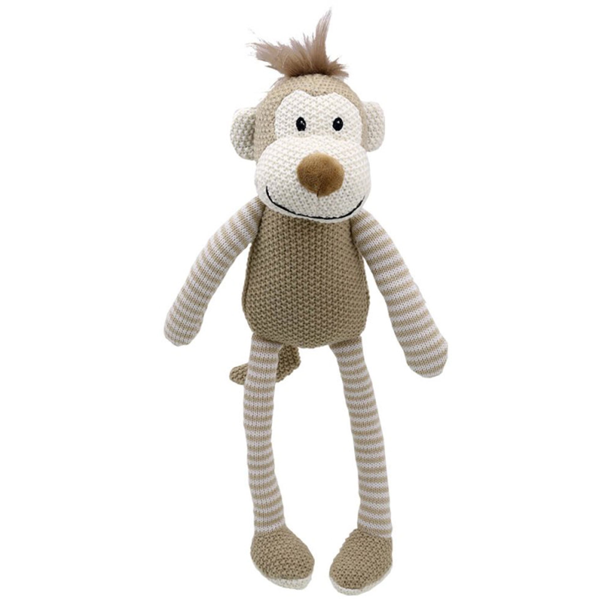 Wilberry Knitted - Monkey - Wilberry Toys - The Forgotten Toy Shop