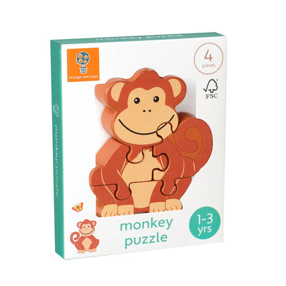 Monkey Wooden Puzzle