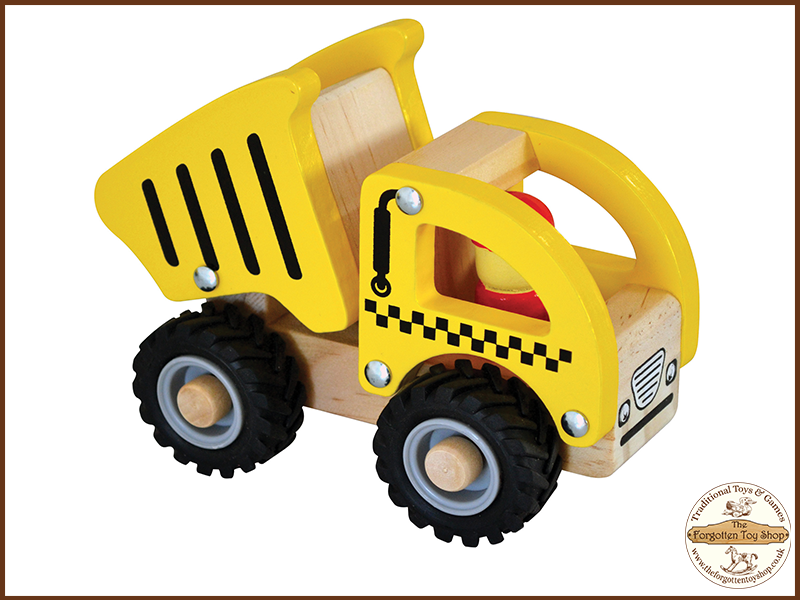 Wooden Brrm-Brrms – Construction Vehicles - House of Marbles - The Forgotten Toy Shop